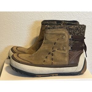 Merrell Tan and Brown Winter Boots